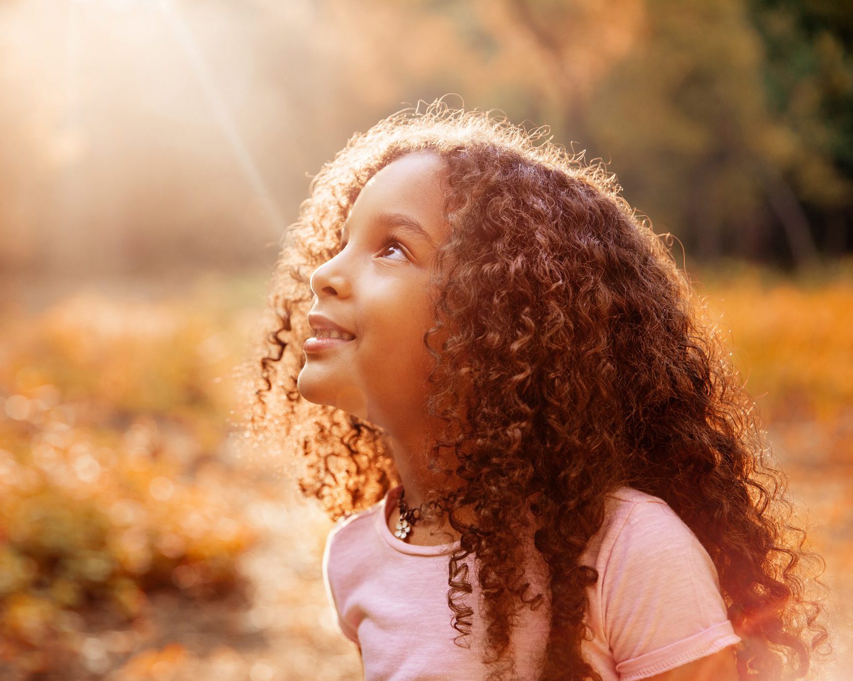 Little Girl with Autism