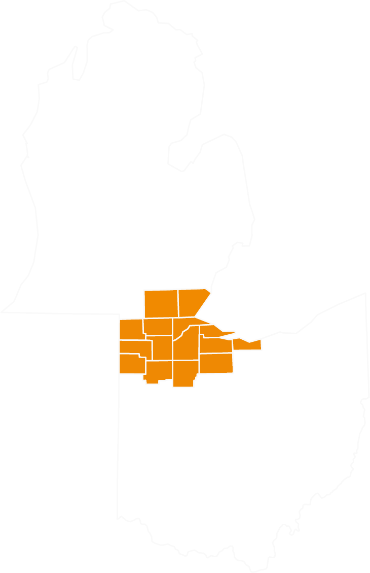 Map of Counties
